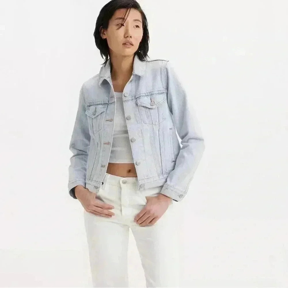 Levi Strauss & Co Light Wash Denim Jacket